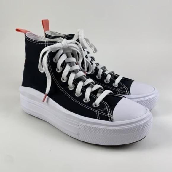 Converse Chuck Taylor Move Platform Sneakers 5 - Picture 3 of 8